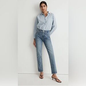 Madewell The Perfect Vintage Jean in Heathcote Wash Size 25